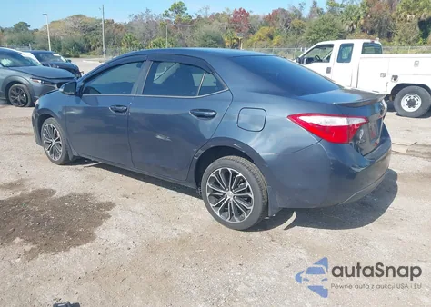 2014 Toyota Corolla S Plus из США, поврежденный, VIN 2T1BURHEXEC115364